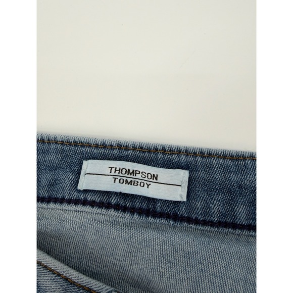 VIGOSS Women's Thompson Tomboy Jeans Medium Wash Distressed Size 24 - Picture 4 of 8